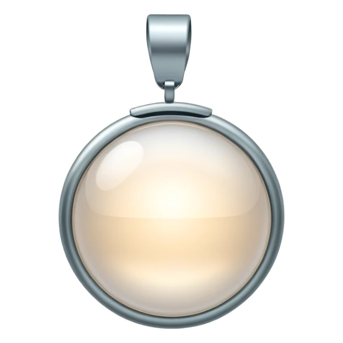 Glowing sphere with subtle masculine style essence, minimalist hanger element integrated, clean lines with soft aura waves sticker