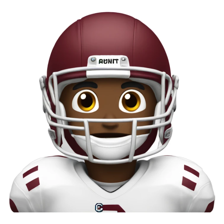 South Carolina gamecocks football player sticker