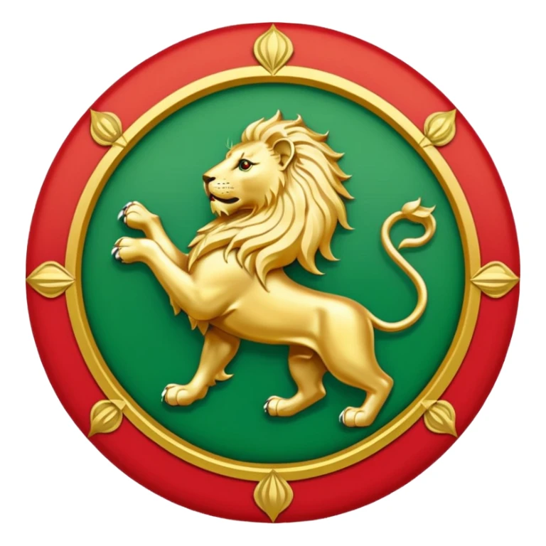 The persian flag with the lion that was there before the revolution sticker