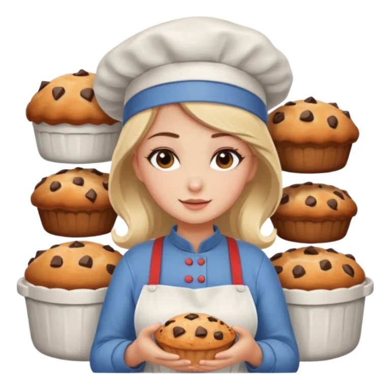 baked girl with bog boobs sticker