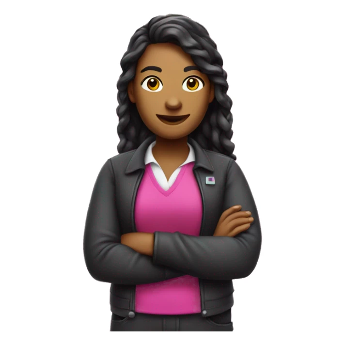 full body picture of tmobile company worker sticker