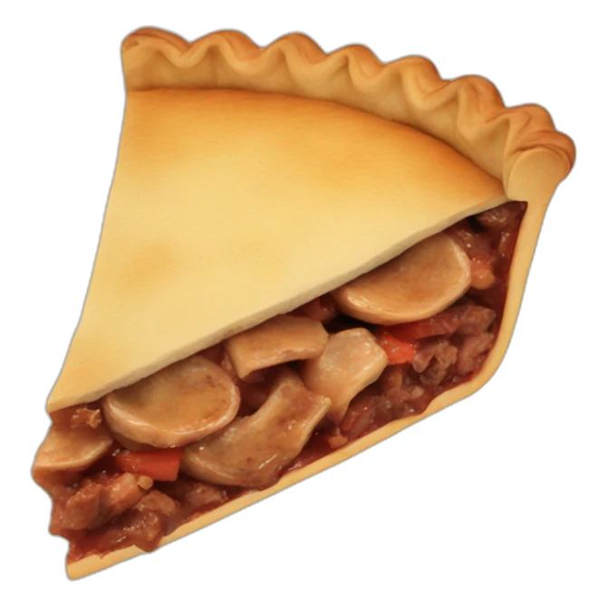 meat pie sticker