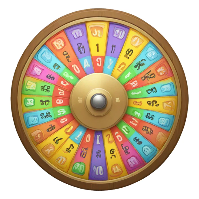 wheel of fortune sticker