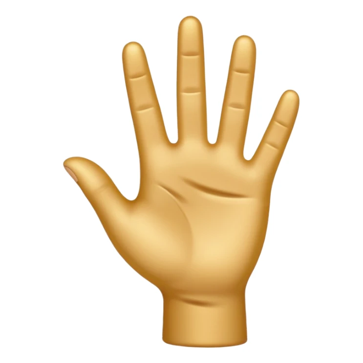 Mirror of this emoji👌. Left hand ok emoji sticker