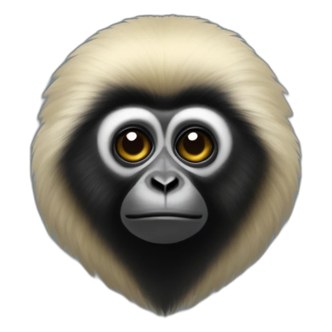 gibbon femme fatale sticker