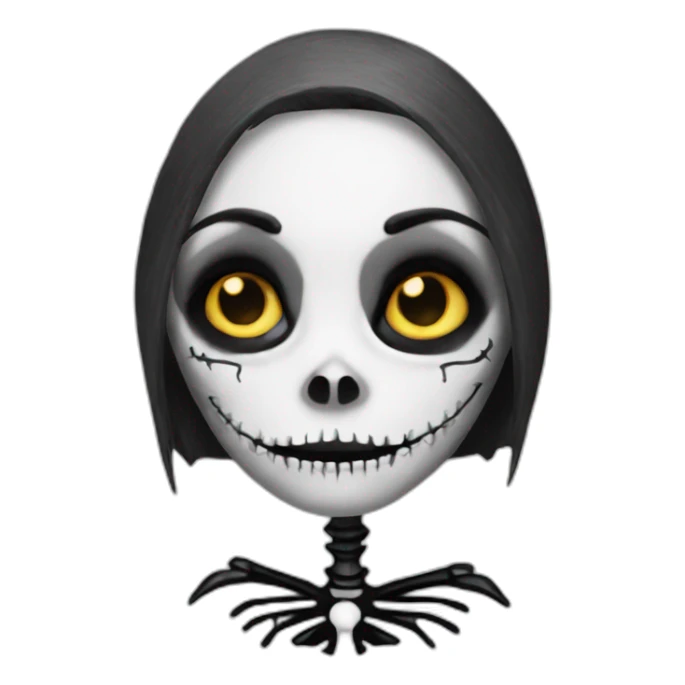 Sally. Skellington sticker