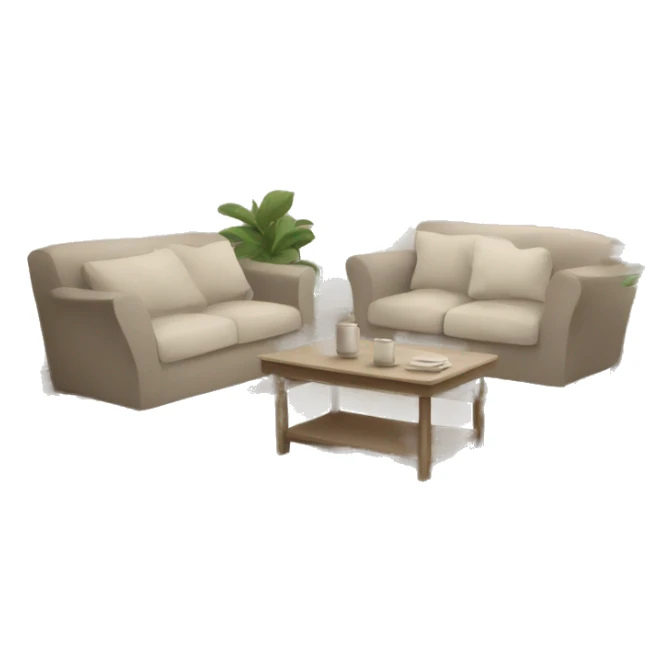 Stockholm style relaxing neutral colors sticker