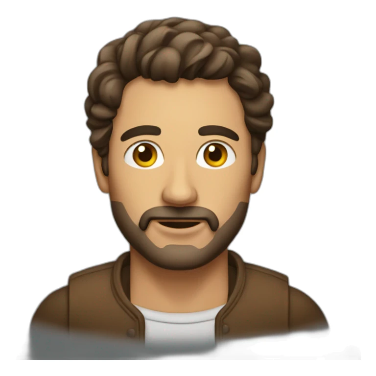 Hombre fornido sticker