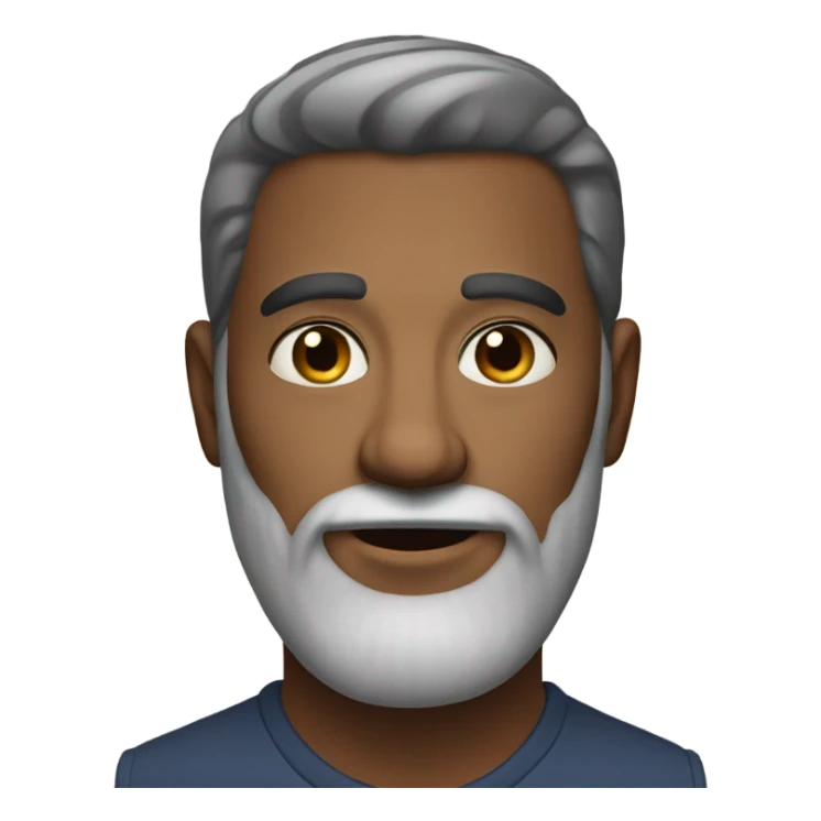 realistic portrait of a man sticker