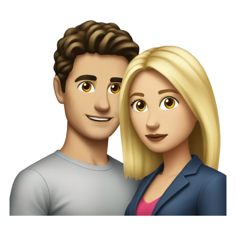 blonde woman and Jack Schlossberg sticker