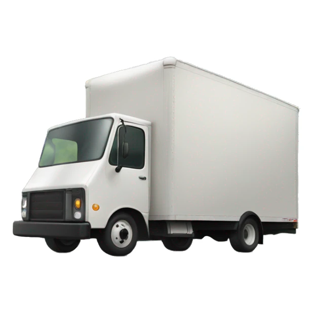 Boxtruck with letters "SWIPE” on the side sticker