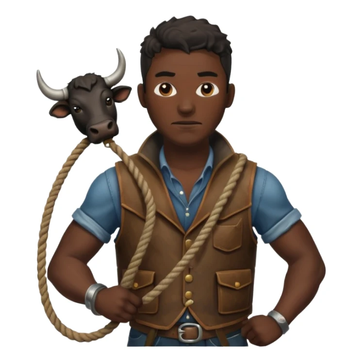 black bull herder sticker