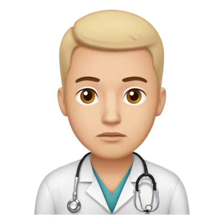 A male customer who has been looking for feedback or advice on a medical condition. I want to see the two options. No headset or computers. sticker