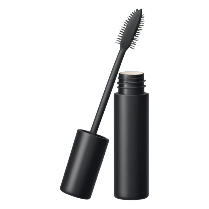 Rímel frasco fechado off white cozy sticker