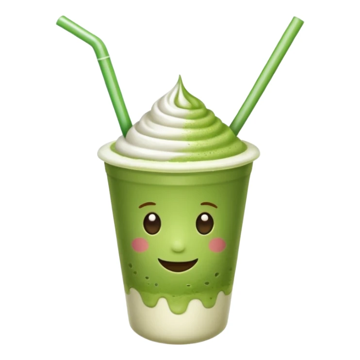 Te macha con espuma y una pajita sticker