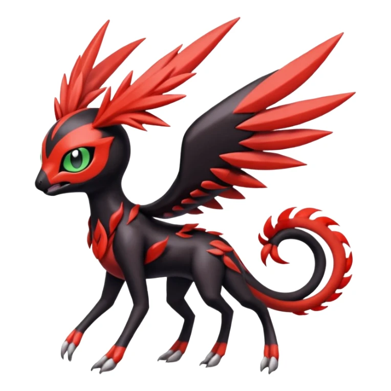 Meloetta-Yveltal-Nargacuga-Pokémon-Fakémon-creature sticker