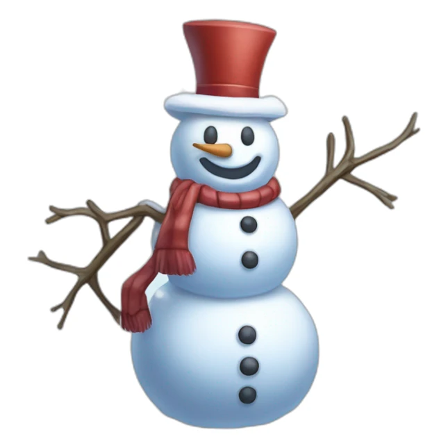 Snowman Statue Epic Mystery Legendary NewYear Pokemon Snowfall Snowballs sticker