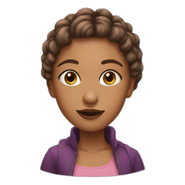 beautiful girl sticker