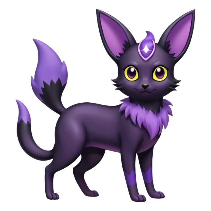 Noibat-Umbreon-Espeon-hybrid, full body sticker