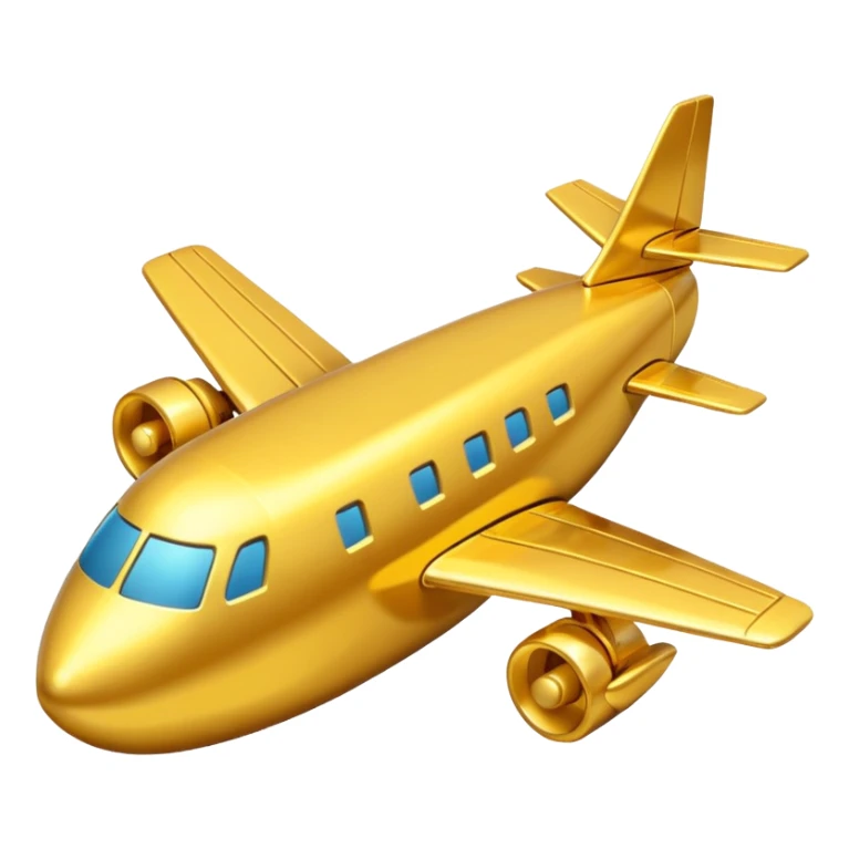 Plane gold block like in Minecraft smooth with out any face texture  sticker