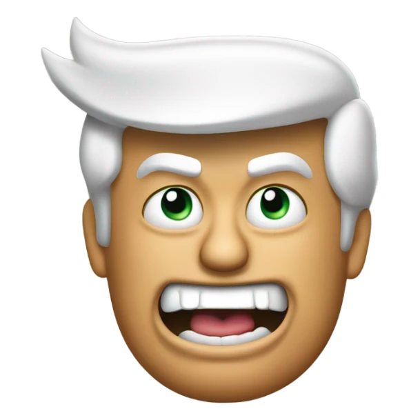 trump farting sticker