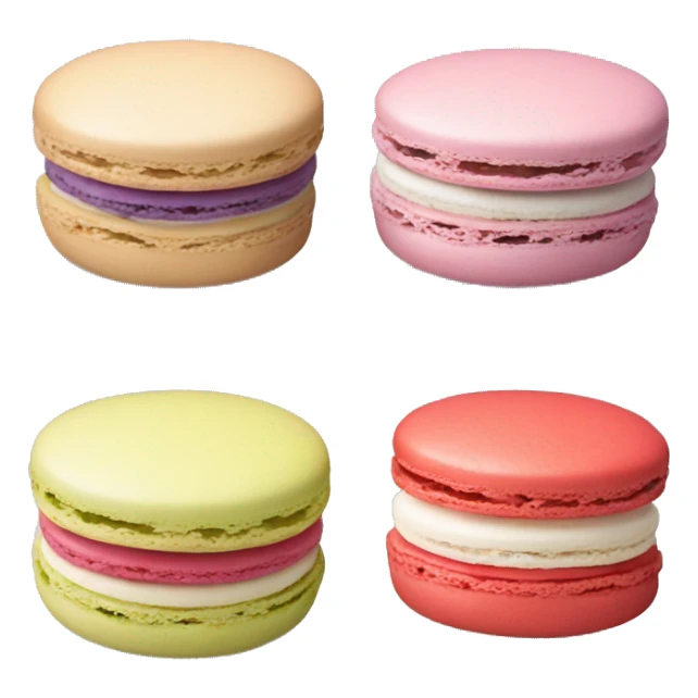 macaron sticker