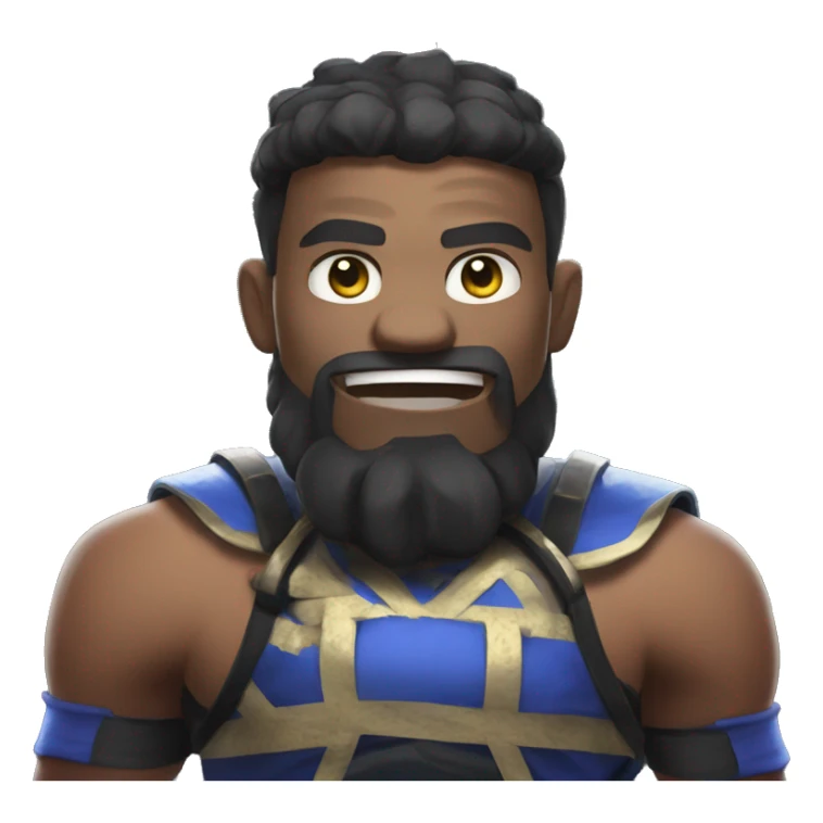 MMA fighter in cosplay clash royale sticker
