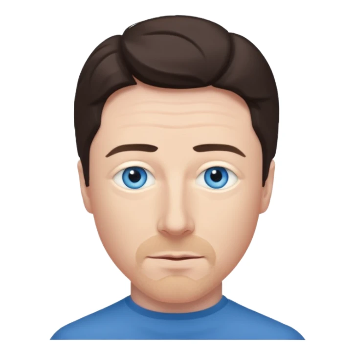 Aiden Gillen with blue eyes sticker