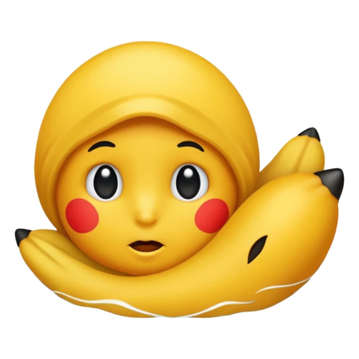 Naked Asian women with a dick sticker