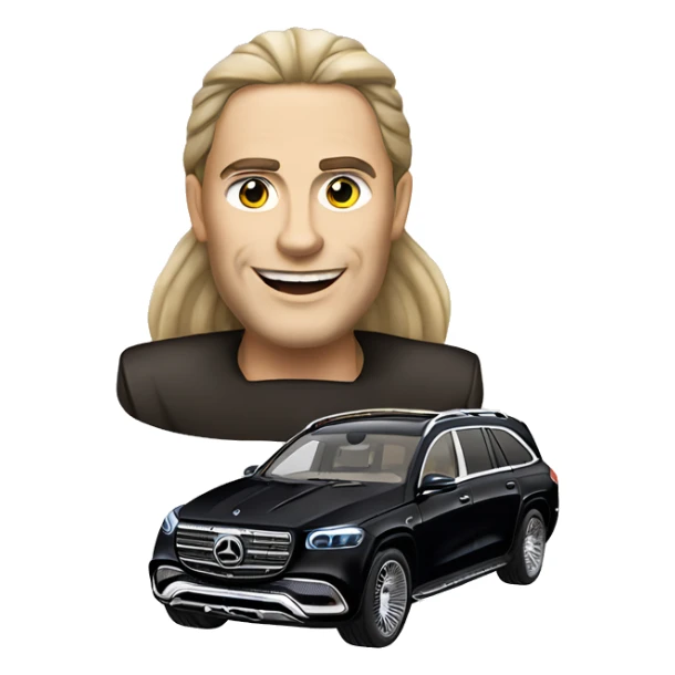 mercedes maybach gls 2024 sticker