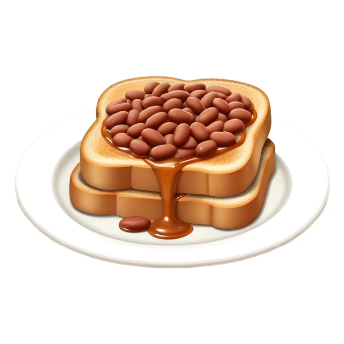 Heinz beans on toast sticker