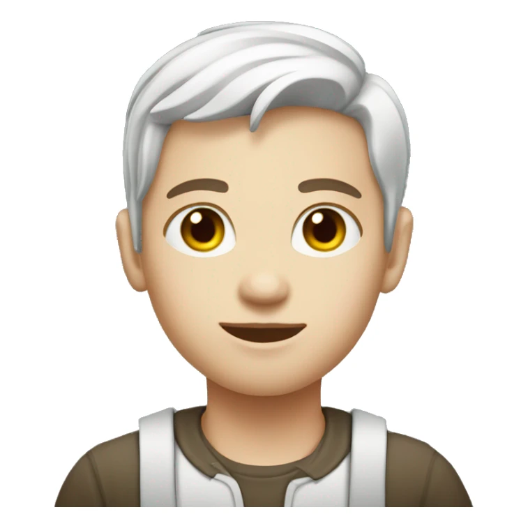 agriculture young white skin sticker