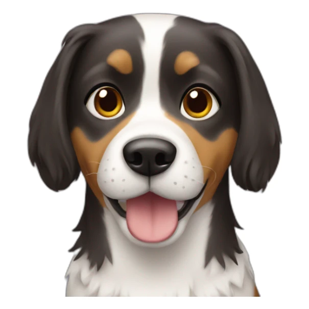 woman dog creapy sticker