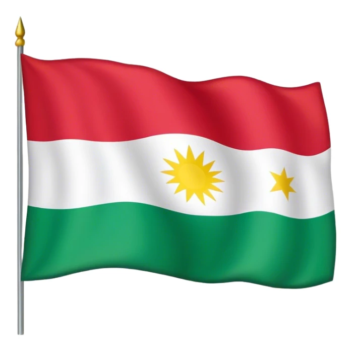 Kurdistan flag emoji sticker