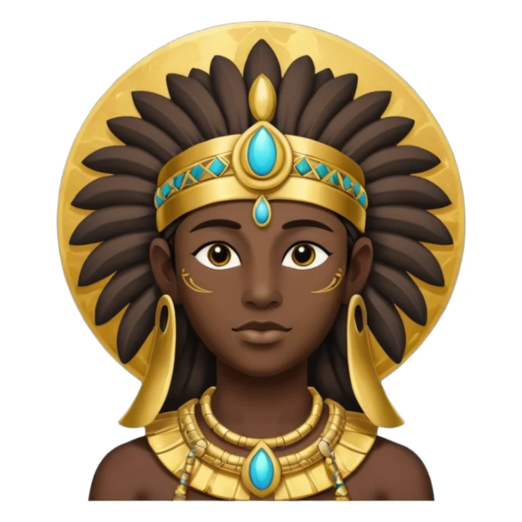 Khonsu, the Moon God from Egyptian Gods sticker