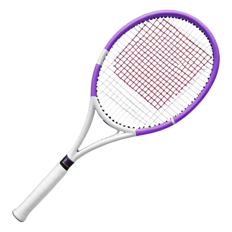 Wilson Soleste 105 Tennis Racquet, white/light purple sticker