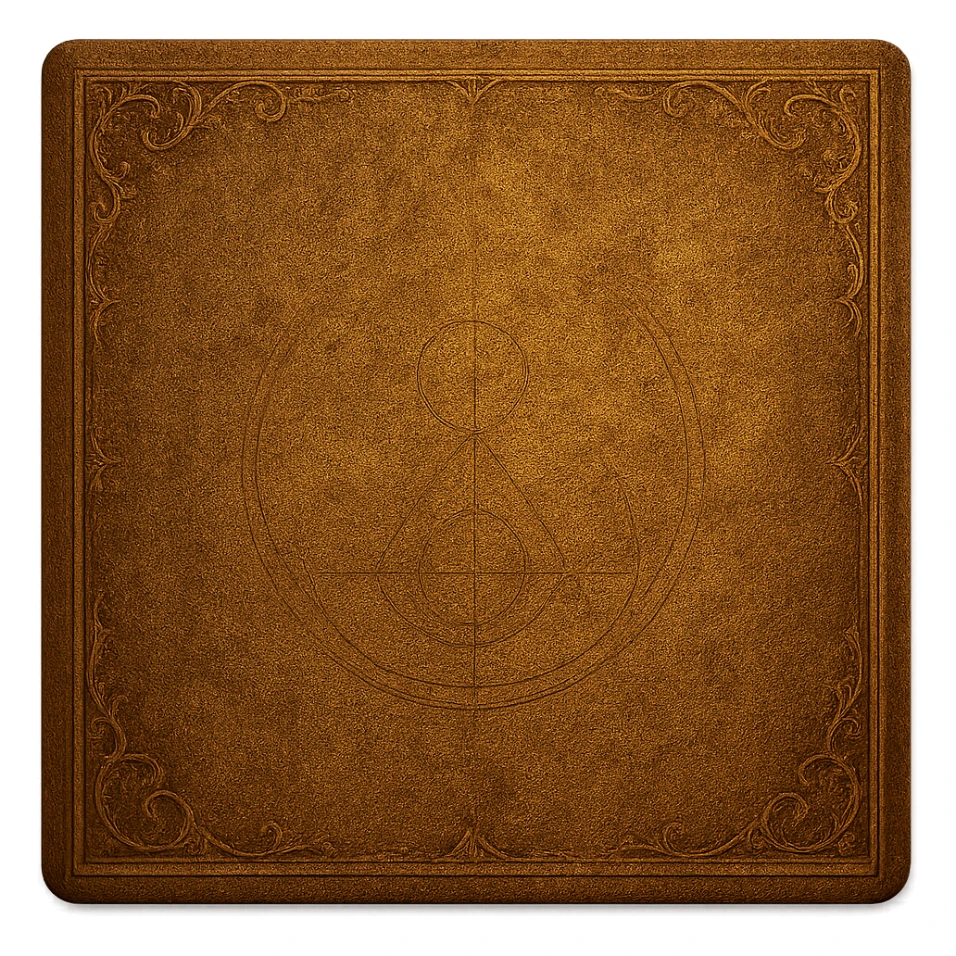 Render the front cover of the folder as a separate image, preserving the exact style, color, and texture from the reference image. The background should be transparent. This is attempt 2. sticker