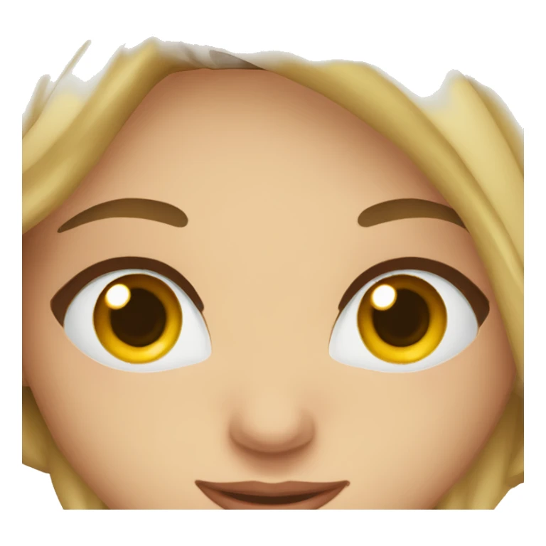 Medica Mulher Loira Jovem Olhos Azuis sticker