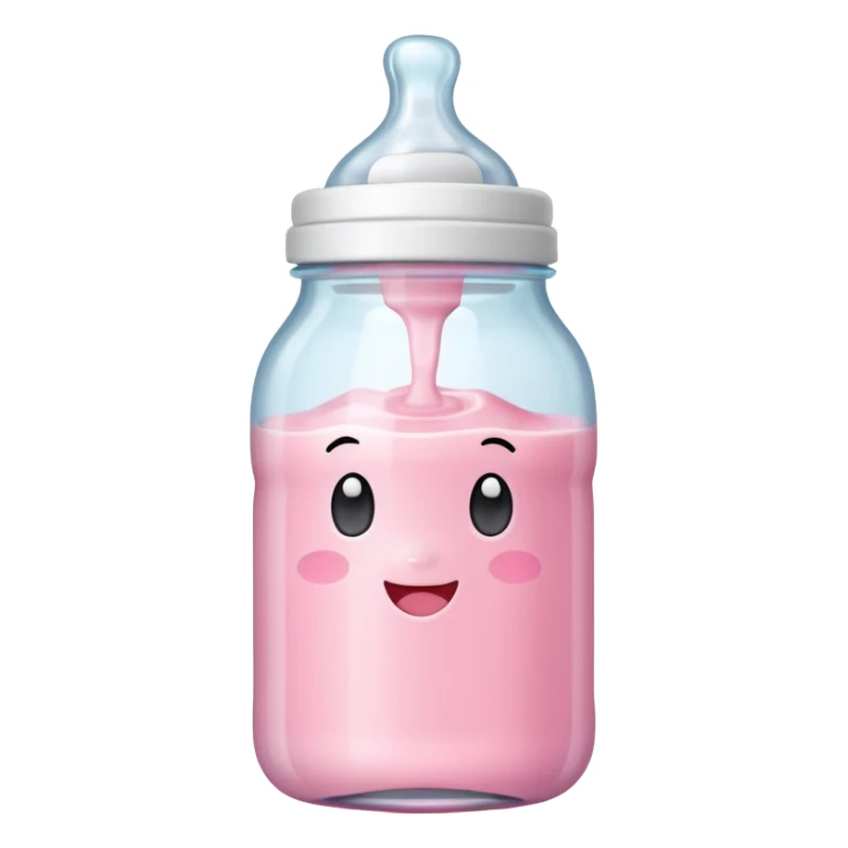 Cute and kawaii Baby bottle sticker