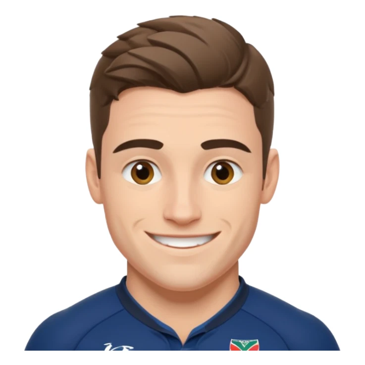 Antoine Dupont le joueur de rugby sticker
