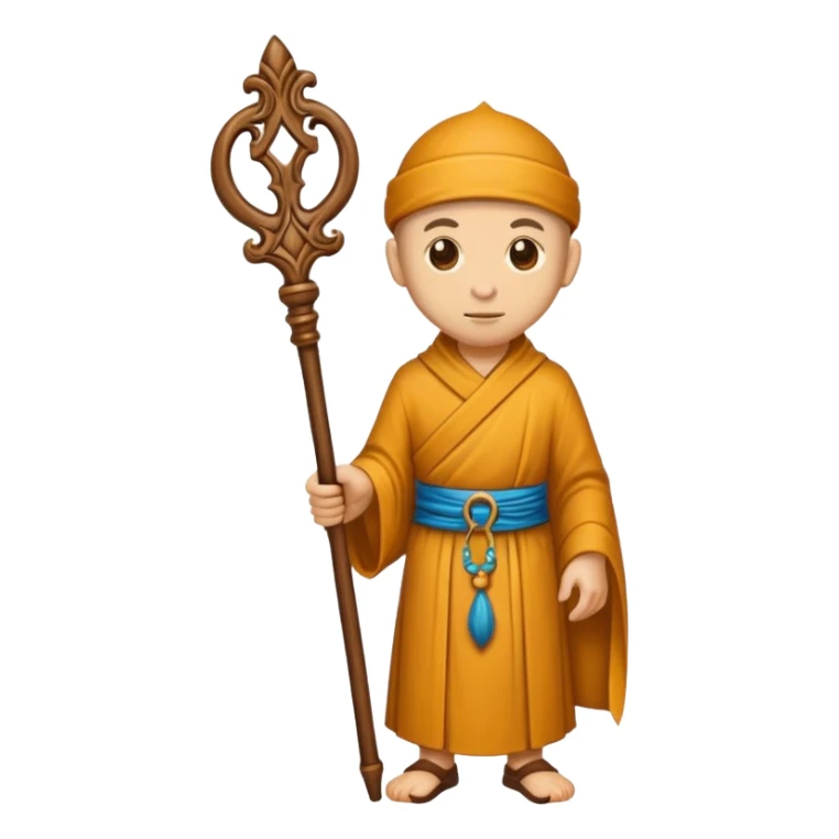 Staff of Monk sticker