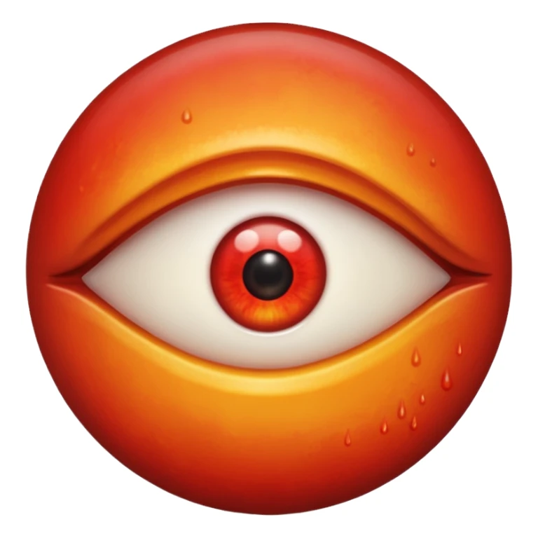 erstell mir ein siede eye emoji  sticker