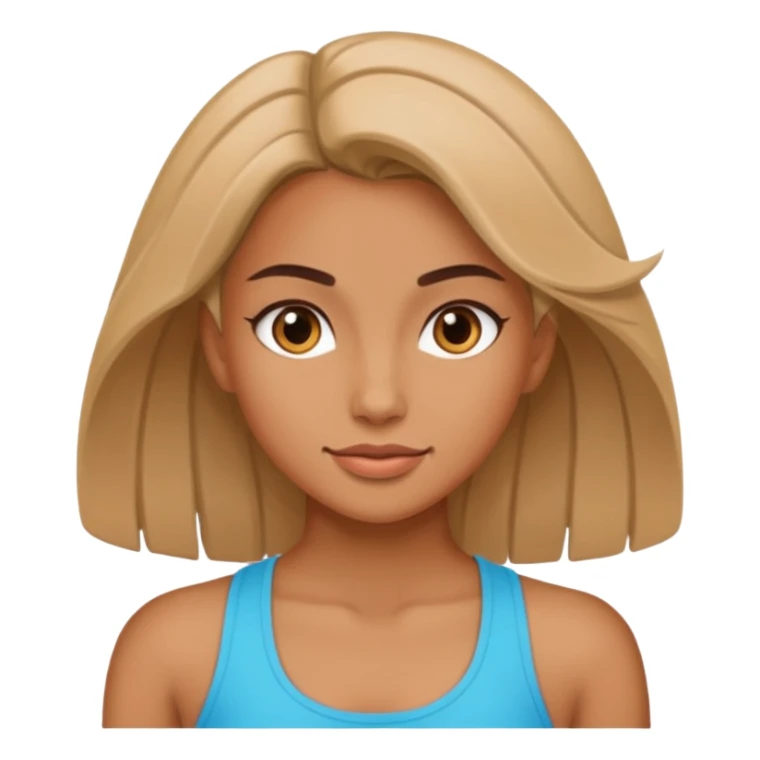 Fit girl body sticker