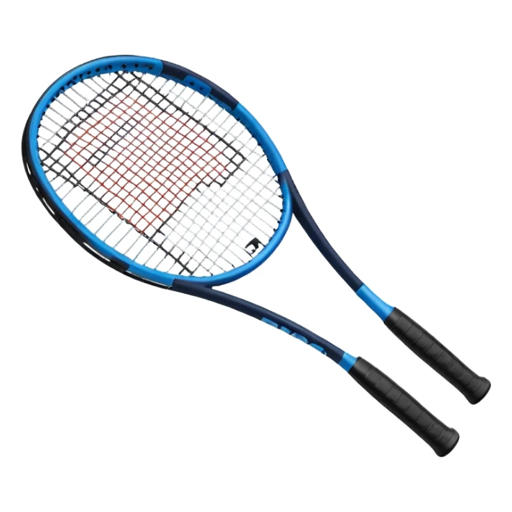 Head Pro Tour tennis racket, simple, blue and black color scheme, no text sticker