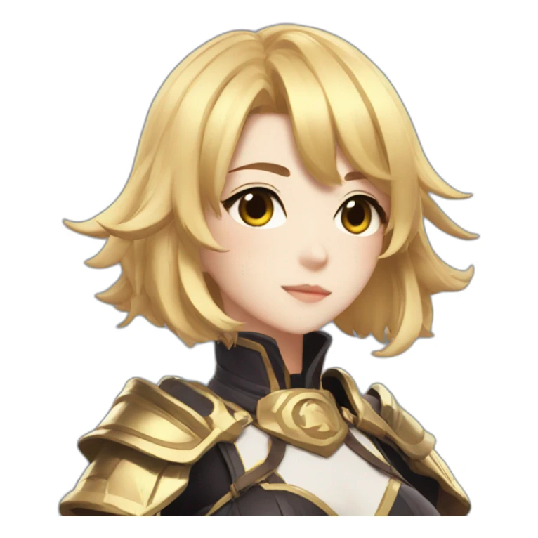 genshin impact girl sticker