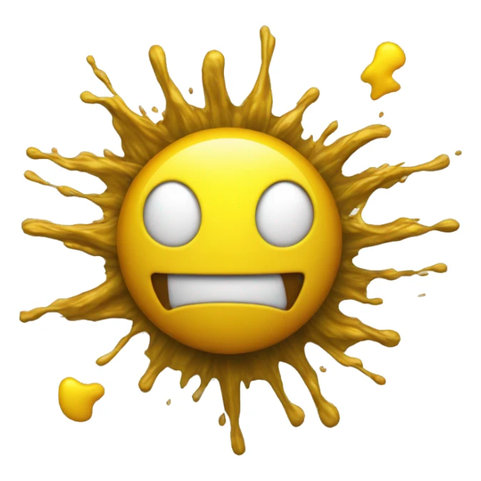 emoji about Mania (Euphoria) – Bright Yellow (#FFD700): Represents extreme energy, excitement, and recklessness sticker