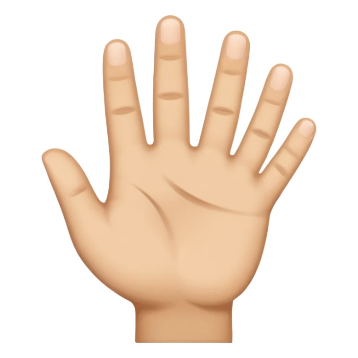 East side hand emoji sticker