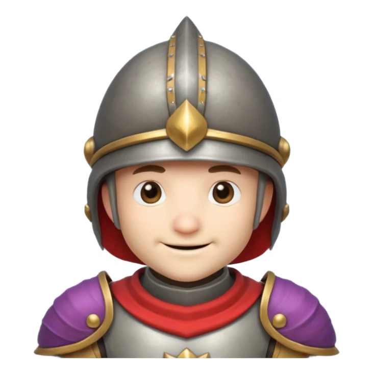 mushroom knight portrait, head and shoulders only, mushroom cap helmet, tiny armor collar, heroic smile, fantasy vibe, 3D cartoon, mobile game icon style, clean background, no text, no watermark
 
 sticker