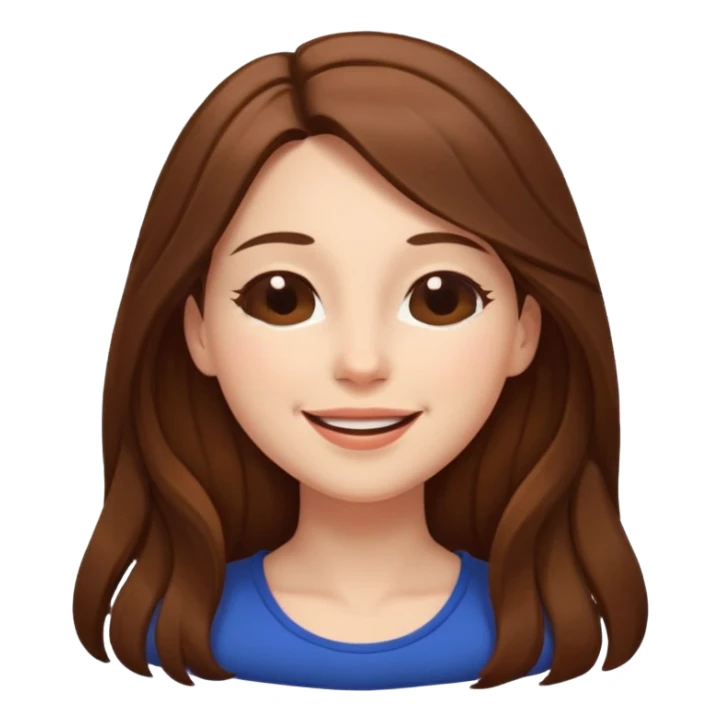 The woman looks like she's falling in love. sticker