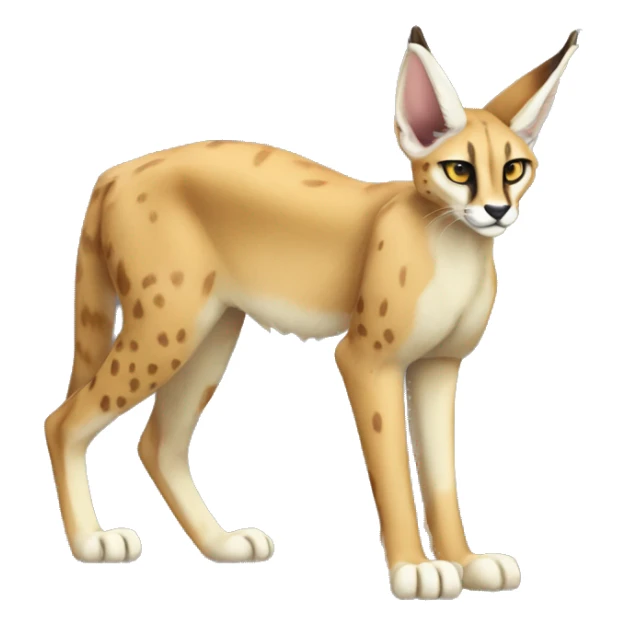 Sergal-Serval-Caracal-Vernid full body sticker